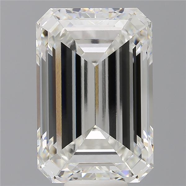 12.54 ct. emerald Lab Grown Diamond front image