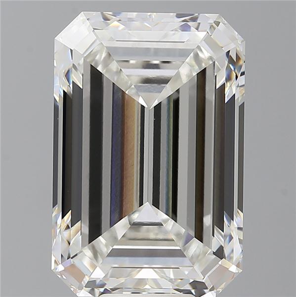 12.54 ct. emerald Lab Grown Diamond front image