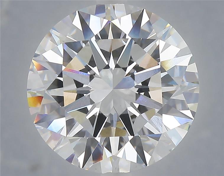 6.02 ct. round Lab Grown Diamond front image
