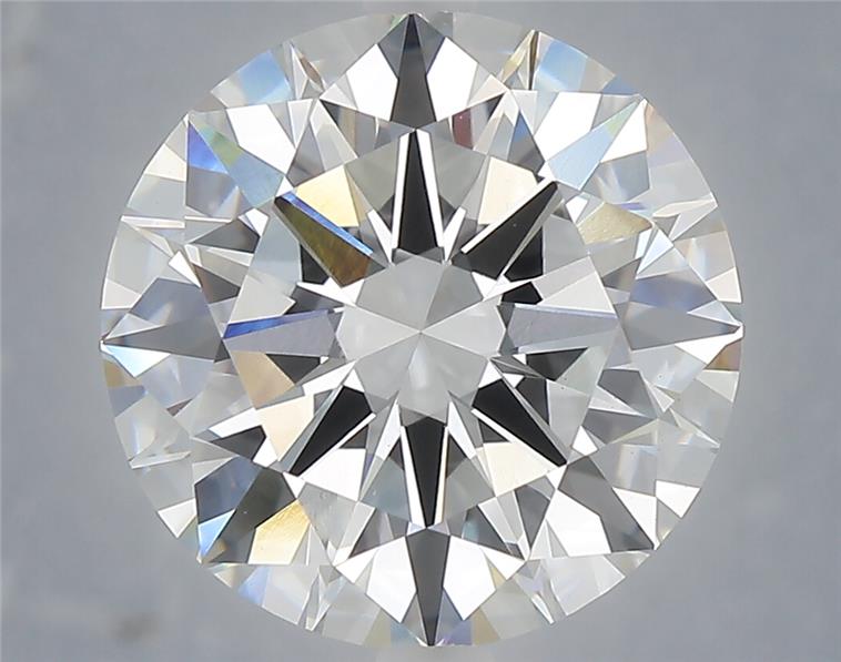 6.02 ct. round Lab Grown Diamond front image