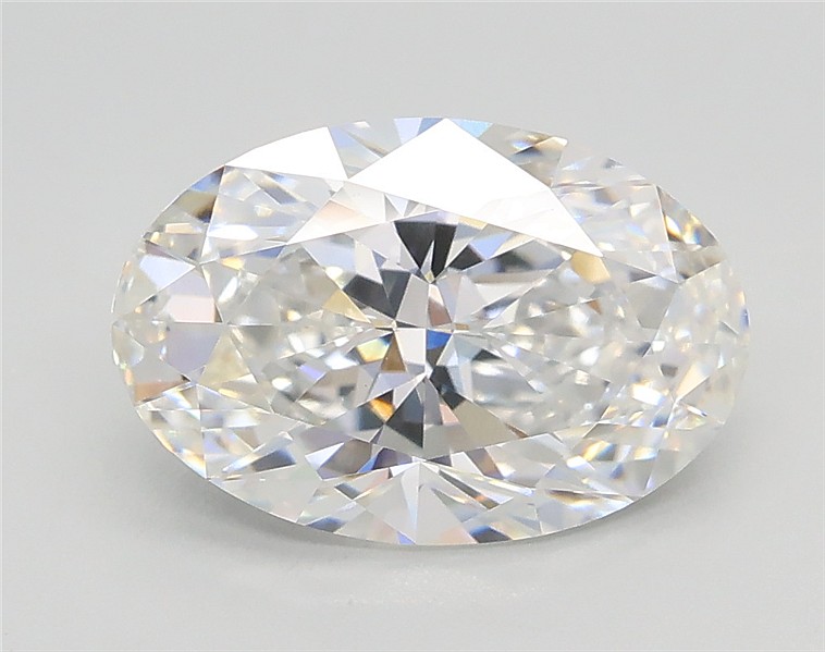 2.01 ct. oval Lab Grown Diamond front image