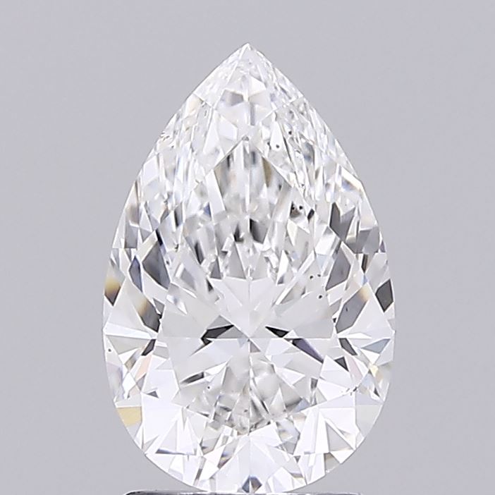 2.09 carat e VS2 EX Cut IGI pear diamond