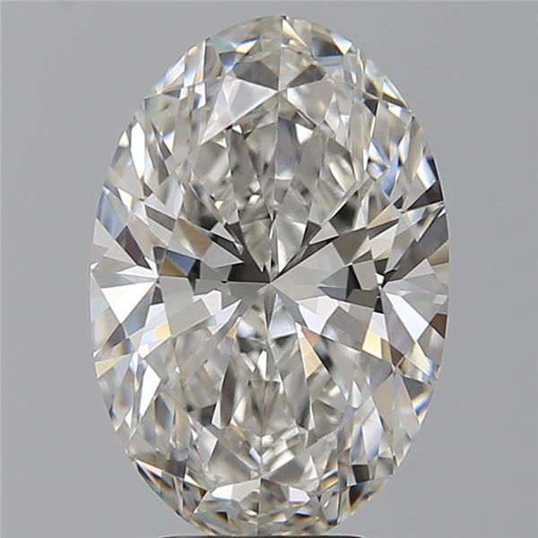 5.05 ct. oval Lab Grown Diamond front image