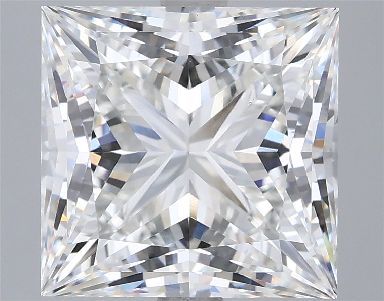 5.10 ct. princess Lab Grown Diamond front image