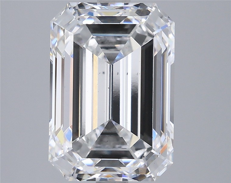 5.03 ct. emerald Lab Grown Diamond front image