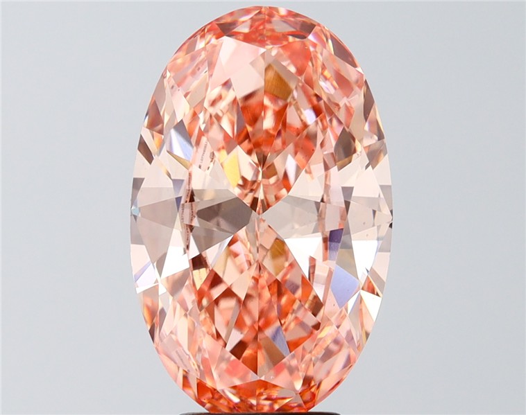 5.03 ct. oval Lab Grown Diamond front image
