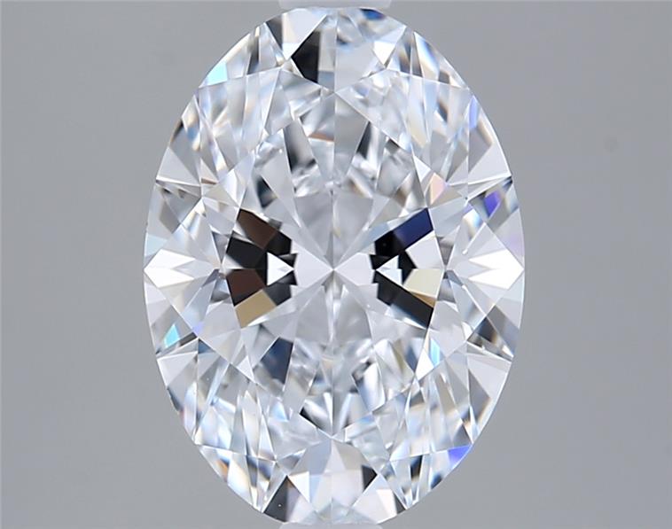 2.02 ct. oval Lab Grown Diamond front image