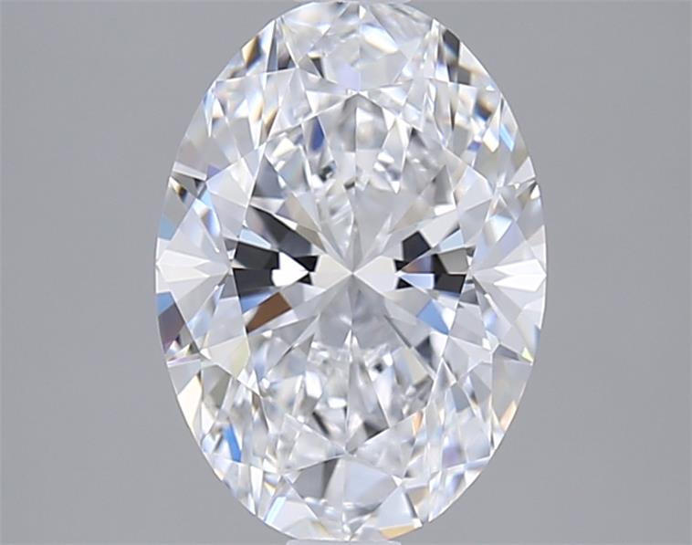 2.05 ct. oval Lab Grown Diamond front image