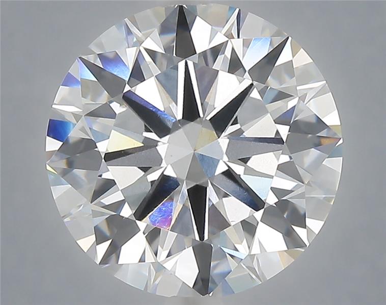 6.04 ct. round Lab Grown Diamond front image