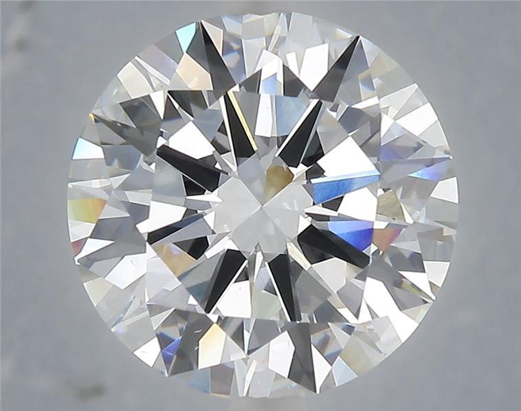 6.01 ct. round Lab Grown Diamond front image