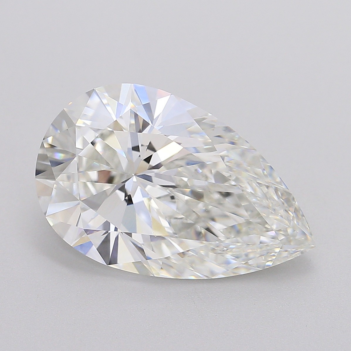 7.19 ct. pear Lab Grown Diamond front image