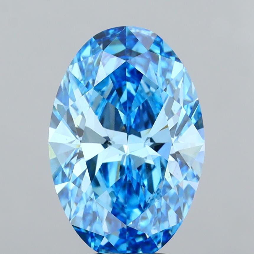 4.80 ct. oval Lab Grown Diamond front image