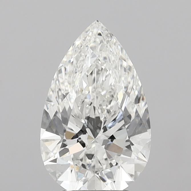 3.03 carat f VS2 EX Cut IGI pear diamond