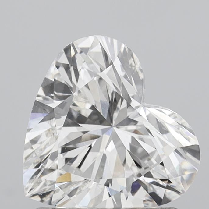 1.11 carat f VVS2 EX Cut IGI heart diamond