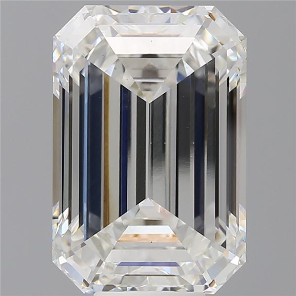 10.57 ct. emerald Lab Grown Diamond front image