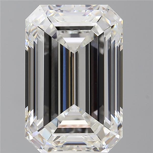 11.57 ct. emerald Lab Grown Diamond front image