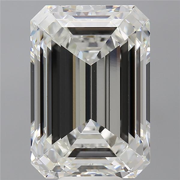11.60 ct. emerald Lab Grown Diamond front image