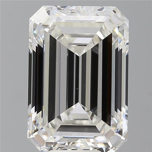 10.57 ct. emerald Lab Grown Diamond front image