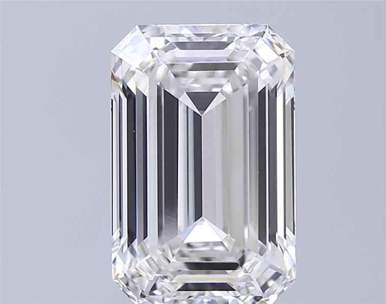 5.33 ct. emerald Lab Grown Diamond front image