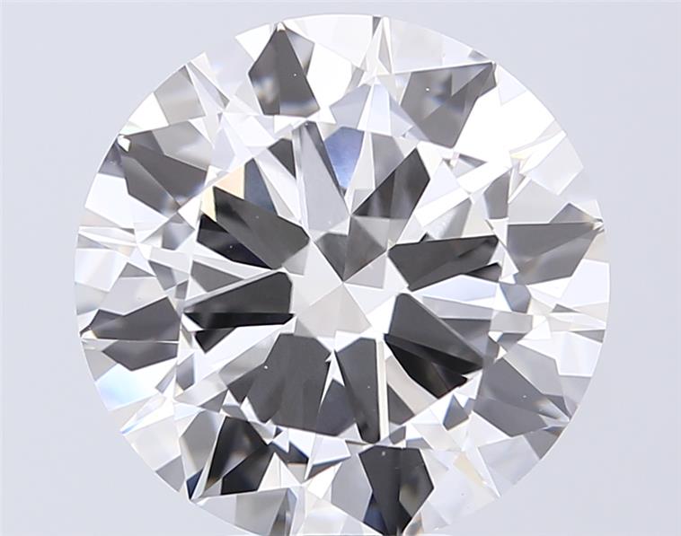 6.66 ct. round Lab Grown Diamond front image