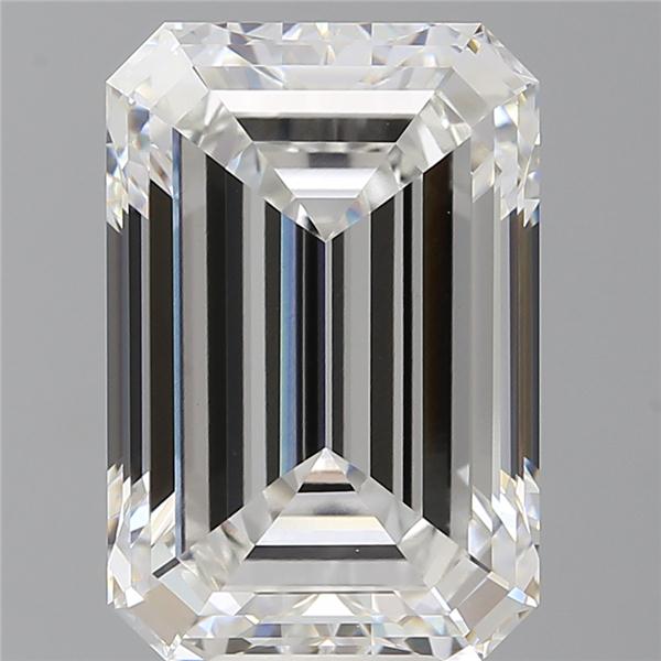 10.01 ct. emerald Lab Grown Diamond front image