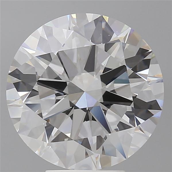 6.02 ct. round Lab Grown Diamond front image