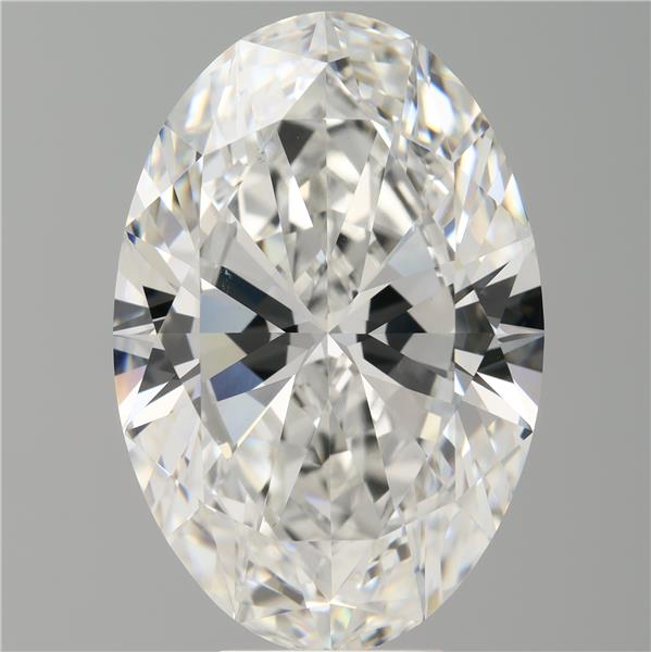 8.08 ct. oval Lab Grown Diamond front image