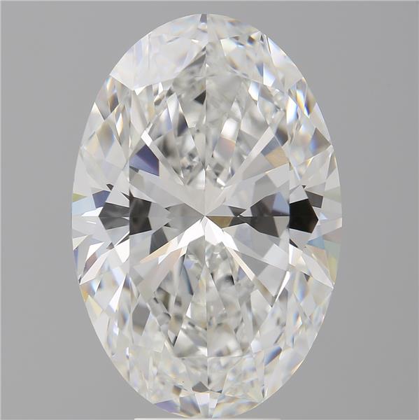 8.09 ct. oval Lab Grown Diamond front image