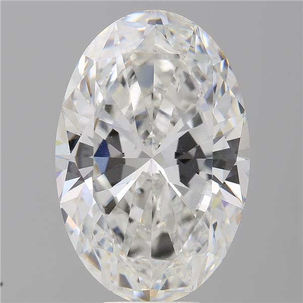 9.56 ct. oval Lab Grown Diamond front image