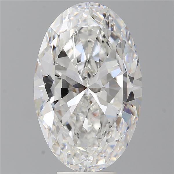 8.01 ct. oval Lab Grown Diamond front image