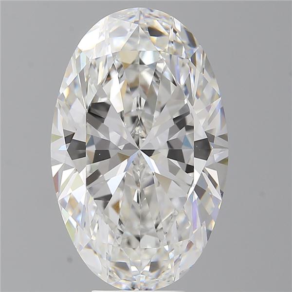 8.59 ct. oval Lab Grown Diamond front image