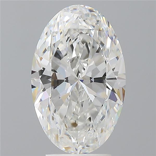 4.05 ct. oval Lab Grown Diamond front image