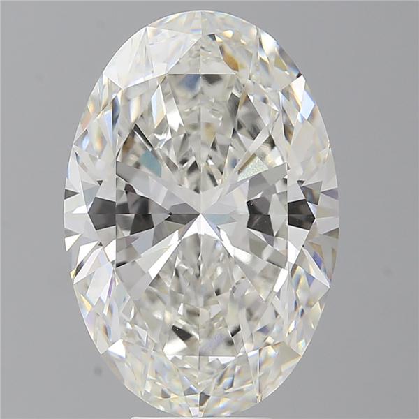 9.02 ct. oval Lab Grown Diamond front image