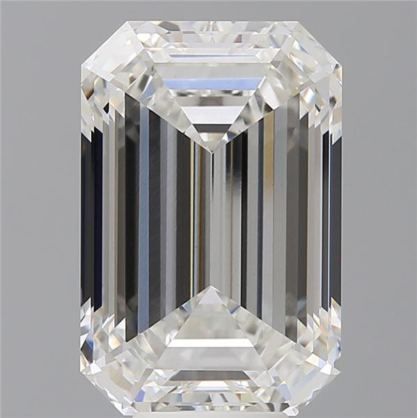 9.59 ct. emerald Lab Grown Diamond front image
