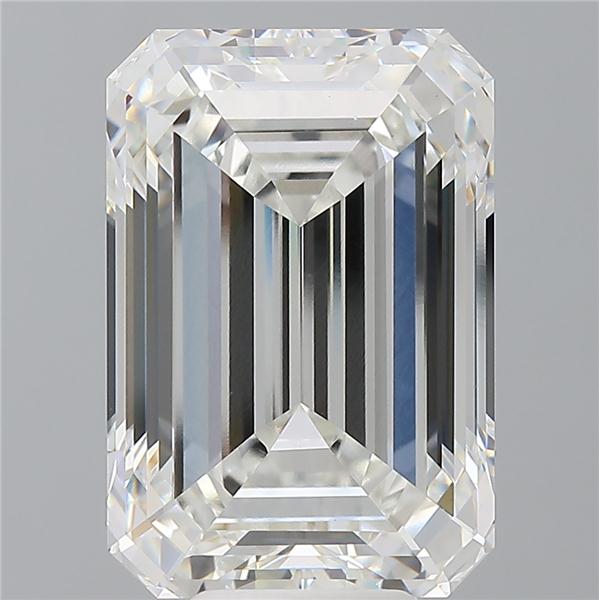 9.58 ct. emerald Lab Grown Diamond front image