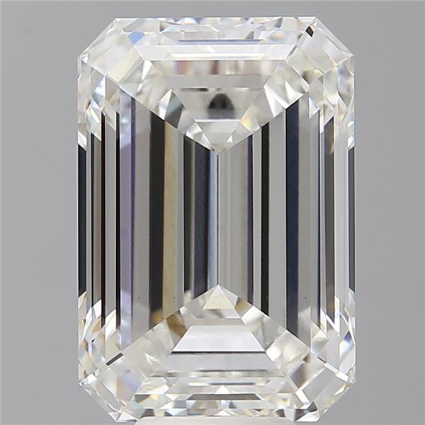 9.59 ct. emerald Lab Grown Diamond front image