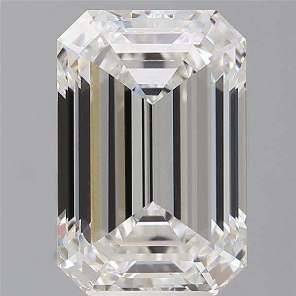 6.54 ct. emerald Lab Grown Diamond front image