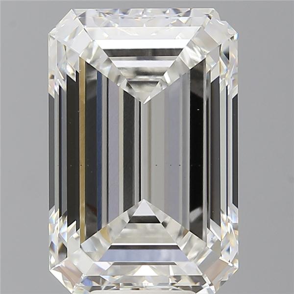 9.52 ct. emerald Lab Grown Diamond front image