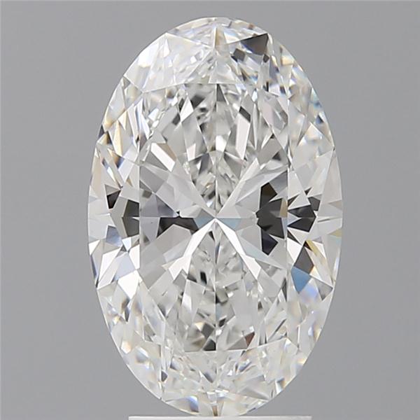3.55 ct. oval Lab Grown Diamond front image