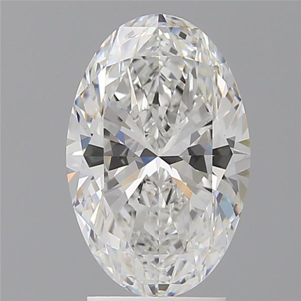3.08 ct. oval Lab Grown Diamond front image