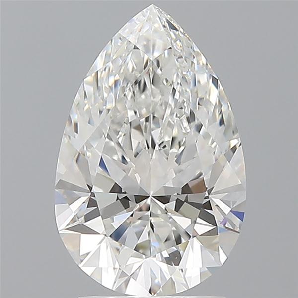 2.57 ct. pear Lab Grown Diamond front image