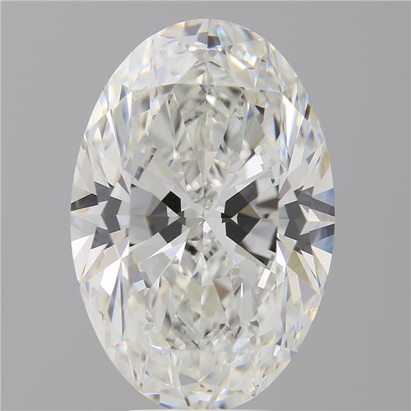 8.04 ct. oval Lab Grown Diamond front image