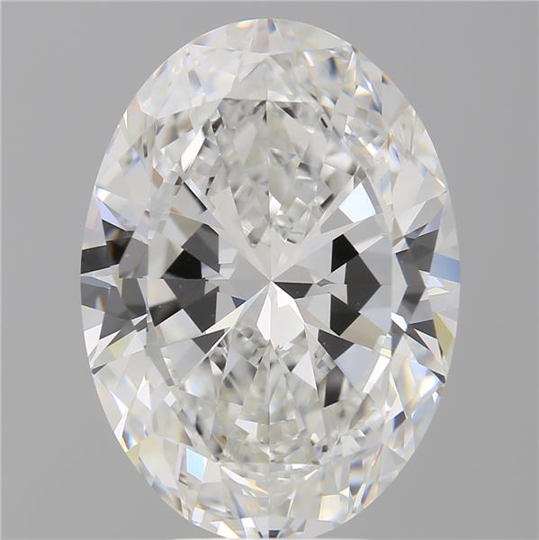 7.50 ct. oval Lab Grown Diamond front image