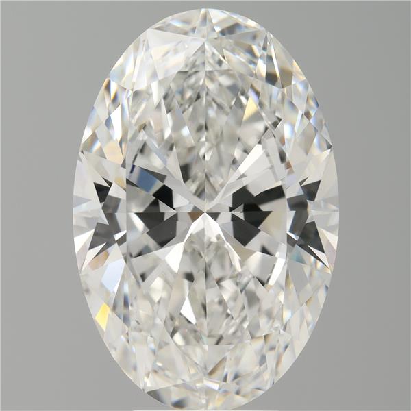 7.09 ct. oval Lab Grown Diamond front image