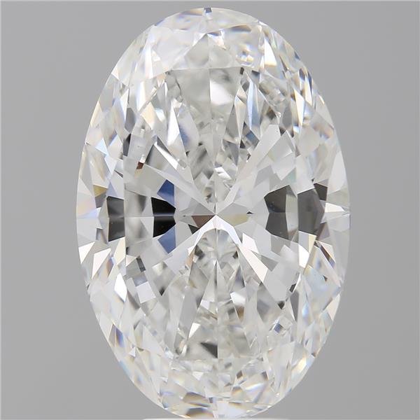 8.02 ct. oval Lab Grown Diamond front image