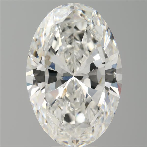 9.09 ct. oval Lab Grown Diamond front image
