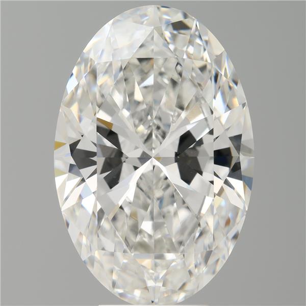 7.10 ct. oval Lab Grown Diamond front image