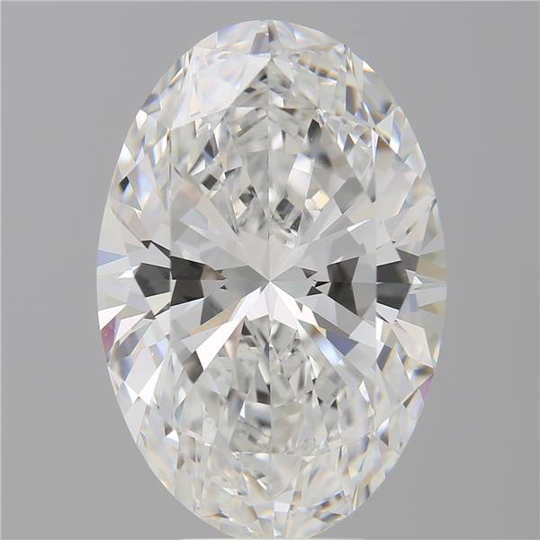 8.02 ct. oval Lab Grown Diamond front image
