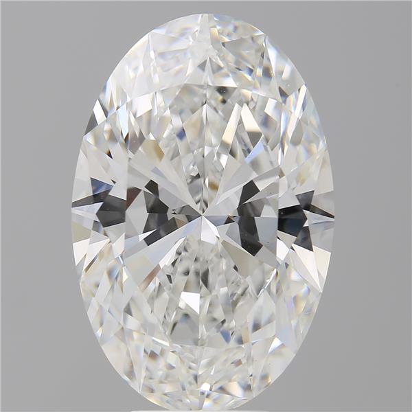 8.01 ct. oval Lab Grown Diamond front image