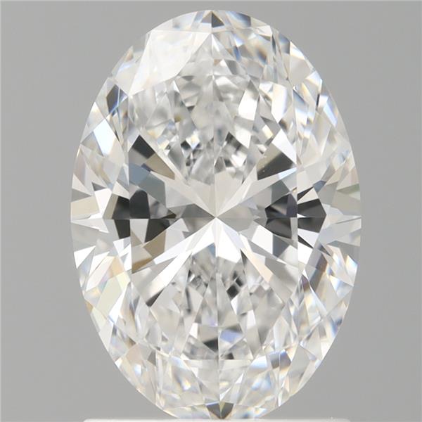 1.57 ct. oval Lab Grown Diamond front image